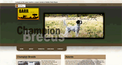 Desktop Screenshot of barrkennels.net